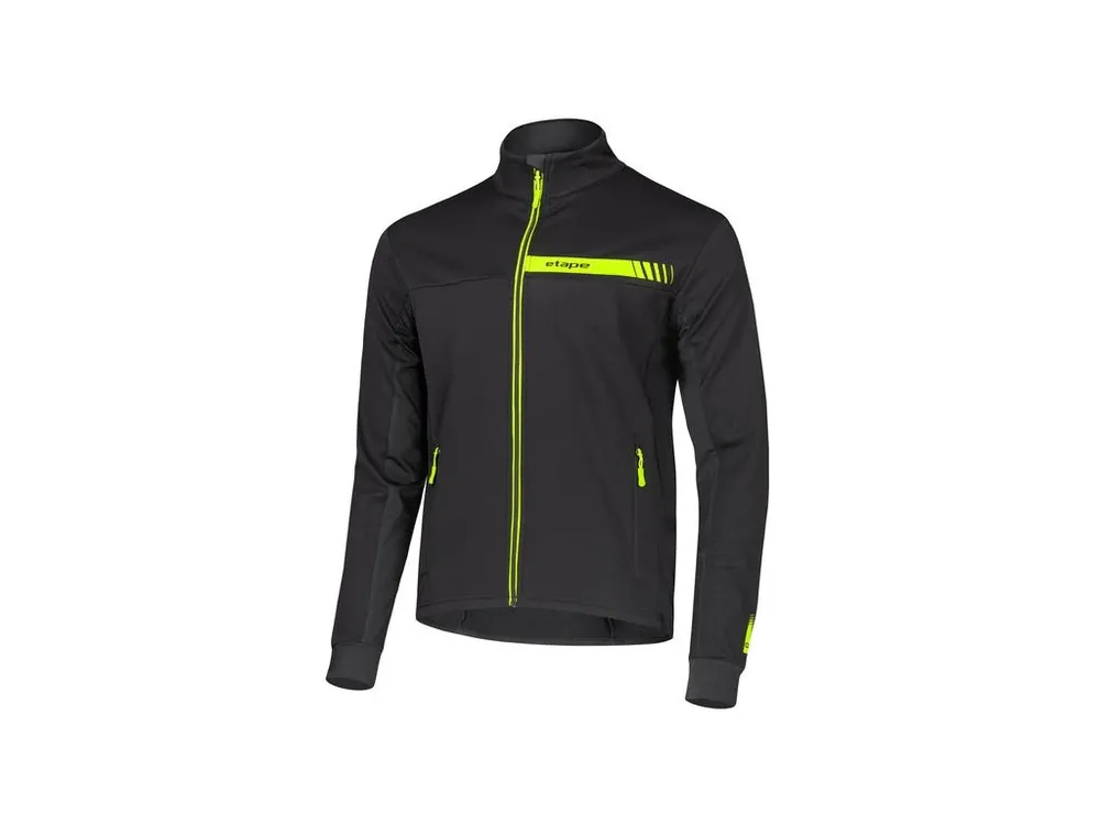 Etape - pánská bunda BALANCE WS, černá/žlutá fluo Koupit Online