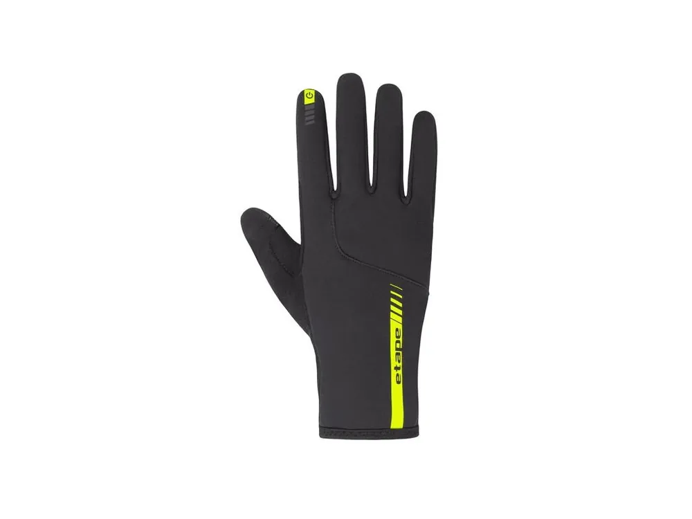 Etape - rukavice LAKE 2.0 WS+, černá/žlutá fluo Novinka
