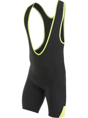 kalhoty P.I.Quest Splice BIB short blk/sream.yello - Must-Have