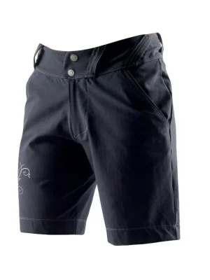 kalhoty P.I.W Divide short dámské černé - Omezená Nabídka