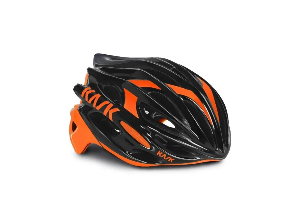 přilba KASK Mojito 16 black/orange fluo Víkendová Akce