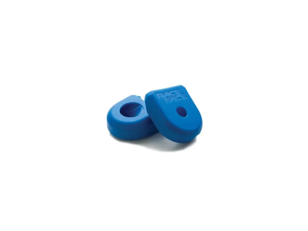 RACE FACE CRANK BOOT 2-pack, ochrana carbonových klik modrá Poslední Šance