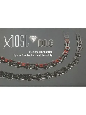 Speciální Cena řetěz KMC X-10 SL DLC black-blue 116 článků