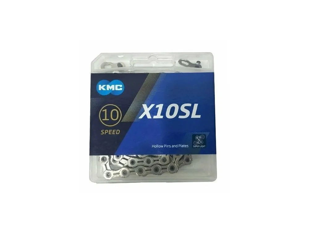 řetěz KMC X-10 SL silver 114 článků box Vrácení Zdarma