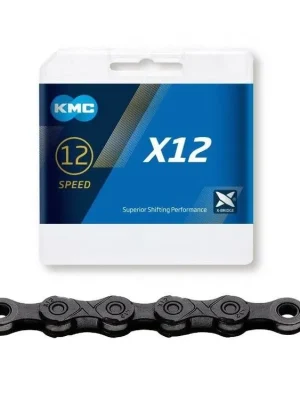 řetěz KMC X-12 black 126 článků box Autentický