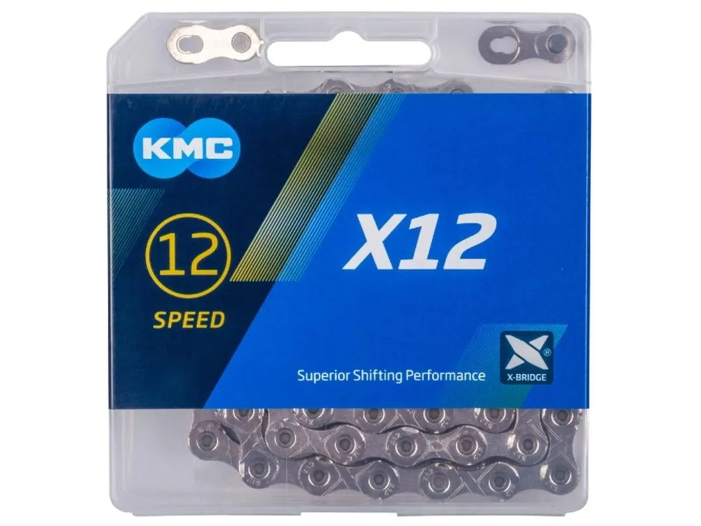 řetěz KMC X-12 silver 126 článků box Sleva