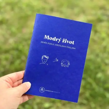 Be Nice EKO Modrý deník pro děti Víkendová Akce