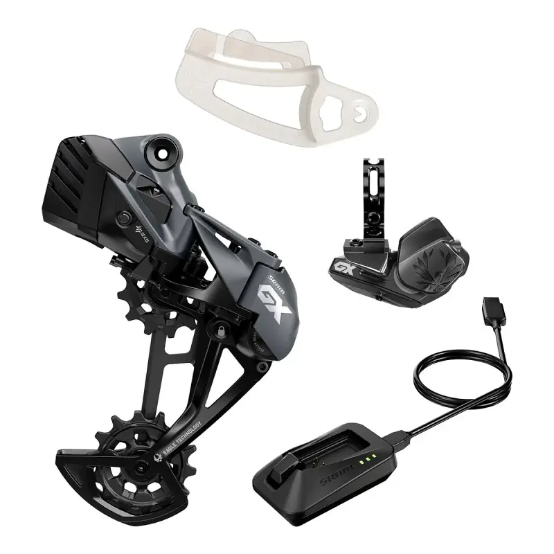 Sram GX EAGLE AXS UPGRADE KIT (sada PŘEHAZOVAČKA S BATERIÍ, PÁČKA S OBJÍMKOU, NABÍJEČKA, CHAIN GAP) Víkendová Akce