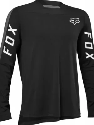 Fox cyklo dres Defend pro Ls Jersey Black Novinka