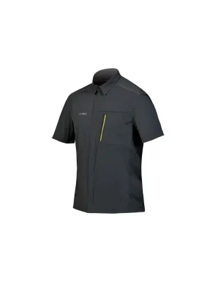 Direct Alpine košile Madeira 1.0, anthracite/yellow Akční Nabídka