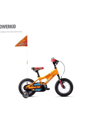 Ghost dětské kolo Powerkid 12 - Juice Orange/Riot Red/Riot Blue Omezená Nabídka