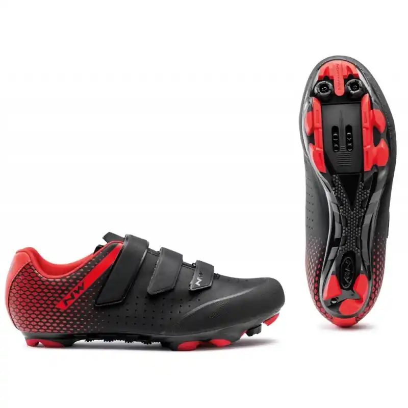 Northwave cyklo tretry Origin 2 Black/Red Novinka