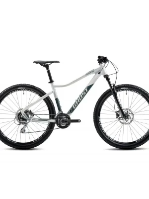 Ghost kolo Lanao Essential 27,5", Pearl White/Metallic Green Gloss 2025 Nová Kolekce