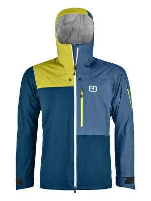 Ortovox bunda 3L Ortler Jacket Men‘s, petrol blue Rychlé Dodání