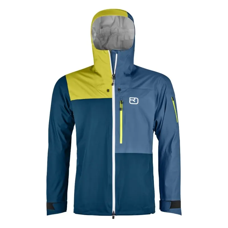 Ortovox bunda 3L Ortler Jacket Men‘s, petrol blue Rychlé Dodání