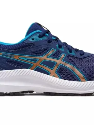 Top Prodej Asics boty Contend 8 GS 1014A259-405, indigo blue/sun peach