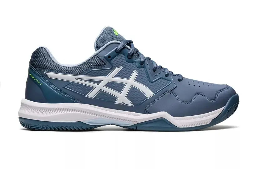 Oblíbený Asics boty Gel Dedicate 7 Clay, steelblue/white