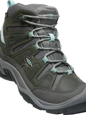 Keen boty Circadia Mid WP women steel grey/cloud blue Cenově Výhodný