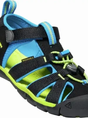 Poslední Šance Keen boty jr Seacamp II CNX Y black/brilliant blue