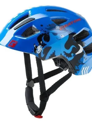 Cratoni přilba na kolo Maxster Pirate Blue Glossy Omezená Nabídka