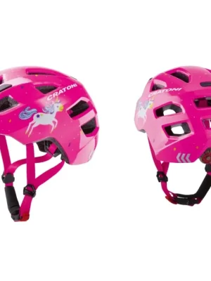 Super Cena Cratoni přilba na kolo Maxster Unicorn Pink Glossy