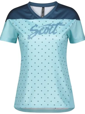 Aktuální Scott Shirt W‘s Trail Flow s/sl, stm bl/lu bl
