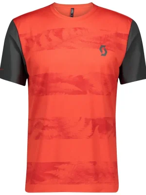 Koupit Online Scott Shirt M‘s Trail Flow s/sl, fi red/da gr