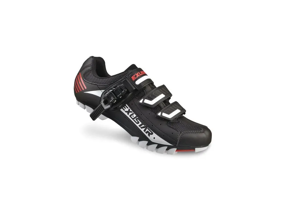 Exustar tretry MTB SM308B Black/White/Red Pouze Dnes