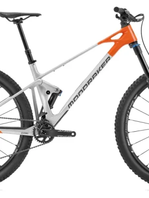 Must-Have Mondraker celoodpružené kolo Raze Carbon R, RacingSilver/Orange