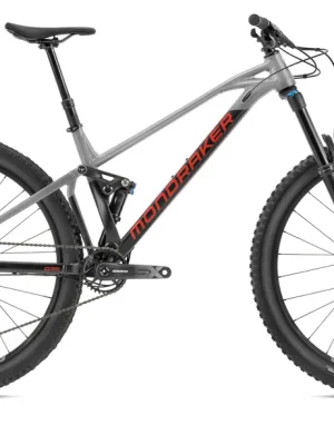 Mondraker celoodpružené kolo Foxy, Black/Nimbus Grey/Flame Red Přímo Od Výrobce