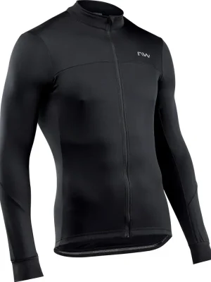 Víkendová Akce Northwave Force 2 Jersey Ls Full Zip, Black
