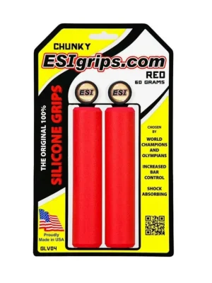 Výprodej ESI grips MTB "Chunky" Red