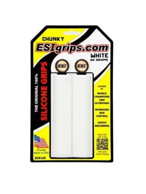 ESI grips MTB "Chunky" White Nejlepší Volba