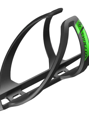 Syncros Bottle Cage Coupe Cage 2.0, black/Iguana Green Cenová Bomba