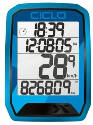 Ciclosport computer Protos 213 bezdrátový modrý Speciální Cena