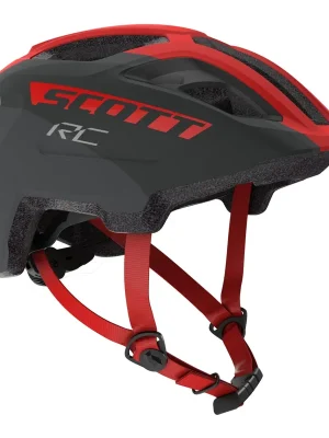 Cenově Výhodný Scott přilba na kolo Jr Spunto, Grey/Red Rc