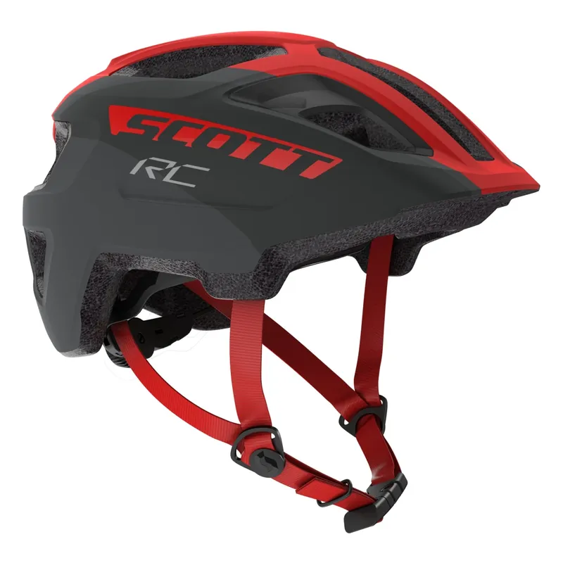 Cenově Výhodný Scott přilba na kolo Jr Spunto, Grey/Red Rc