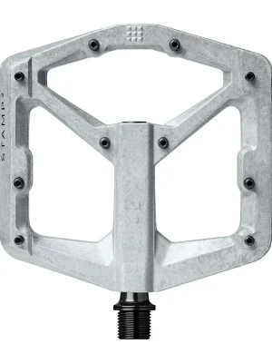 Crankbrothers pedály Stamp 2 Large Raw Silver Nová Kolekce