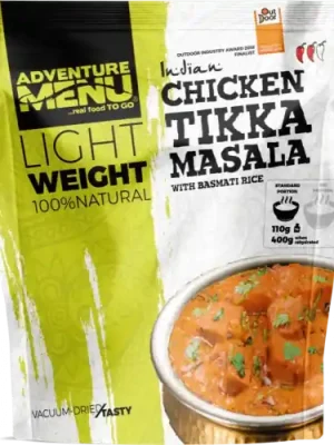 Expresní Doručení Adventure Menu LIGHTWEIGHT Kuře Tikka Masala s rýží basmati 115g