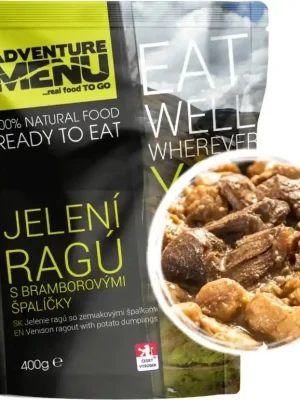 Nízká Cena Adventure Menu Jelení ragú s bramborovými knedlíčky 400g