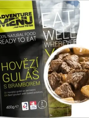 Poslední Šance Adventure Menu Hovězí guláš s bramborem 400g