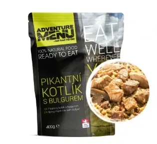 Objednat Nyní Adventure Menu Pikantní kotlík s bulgurem 400g