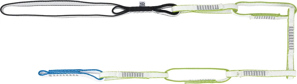 Expresní Doručení Climbing Technology odsedávací smyčka Multi Chain Evo, green/blue