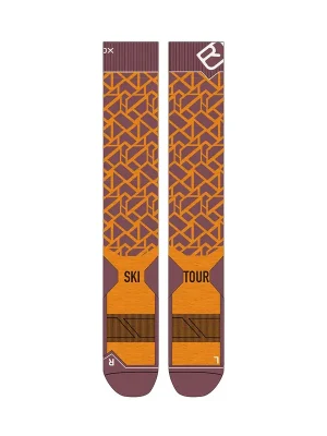 Koupit Online Ortovox ponožky Ski Tour Compression Long Socks Women‘s Dark Pacific