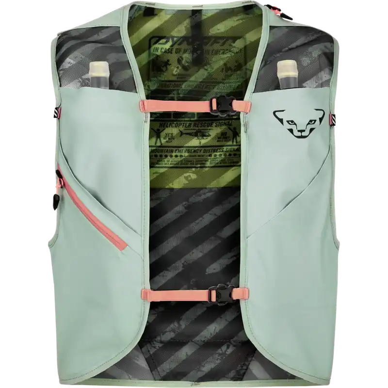 Dynafit běžecká vesta TRAIL 6 VEST, jadelite/black out Vrácení Zdarma