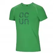 Časově Omezené Pánské triko OCÚN Bamboo Gear - spring green - vel. S
