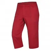 Originální Lezecké kalhoty OCÚN Jaws 3/4 Pants - garnet red - vel. XXL