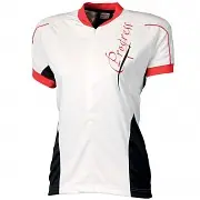 Dámský cyklistický dres PROGRESS Grace Jersey - bílá - vel. S Pouze Dnes