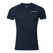 Akční Cena Pánské merino triko PROGRESS MA NKR 125 - černá/modrá - vel. M