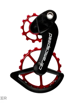 CeramicSpeed OSPW ramínko přehazovačky, Campagnolo 12-speed EPS, červená Hit Sezóny
